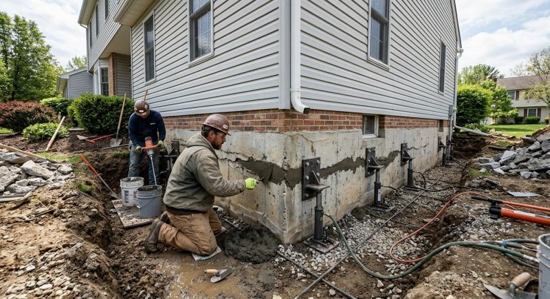 Basement Foundation Repair in Pleasanton, CA