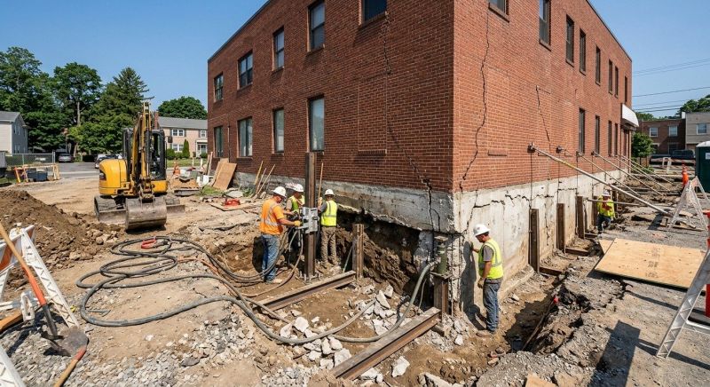Building Foundation Repair in Walnut Creek, CA