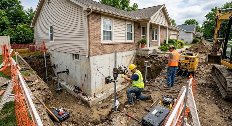 Building Foundation Repair in Walnut Creek, CA