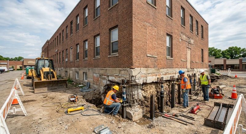 Commercial Foundation Repair in Contra Costa County, CA