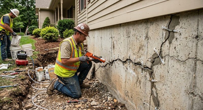 Cracked Foundation Repair in Alameda County, CA