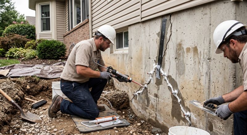 Cracked Foundation Repair in Alameda County, CA