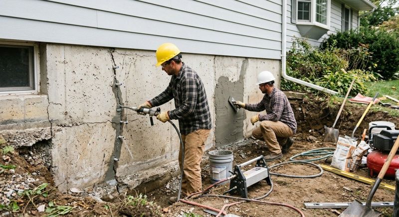 Cracked Foundation Repair in Castro Valley, CA