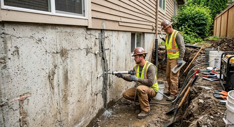 Cracked Foundation Repair in Suisun City, CA