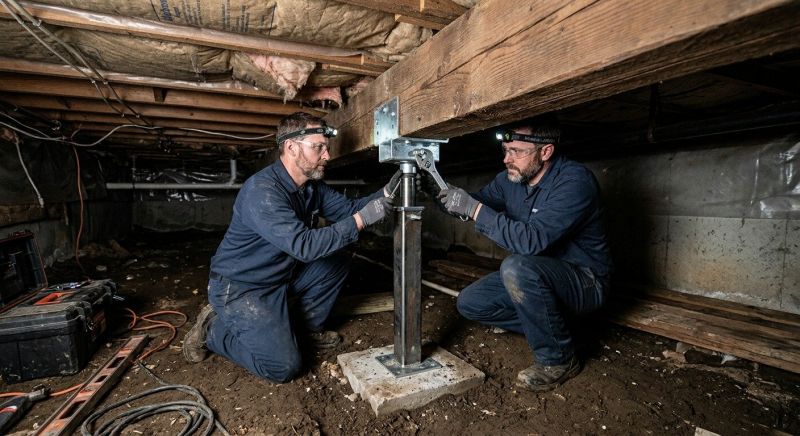 Crawlspace Foundation Repair in Dublin, CA