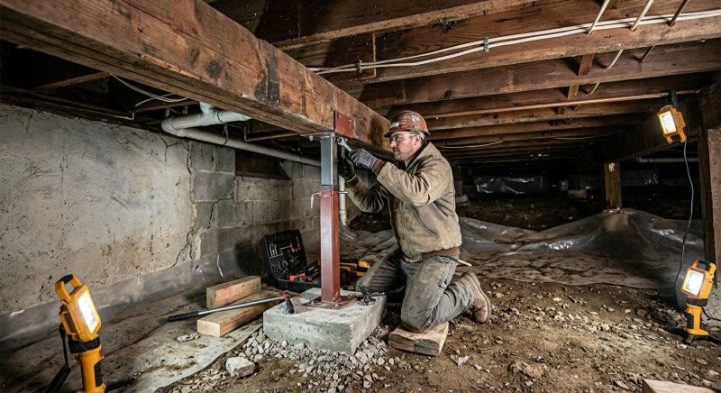 Crawlspace Foundation Repair in Oakley, CA