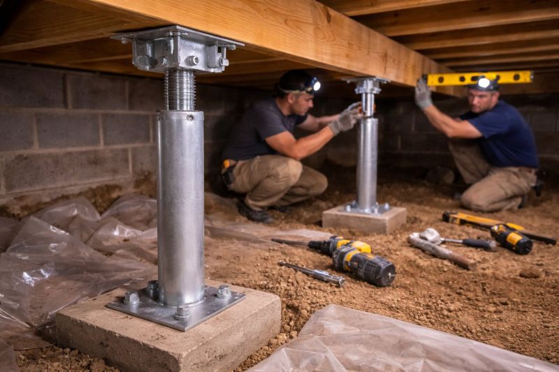 Crawlspace Structural Repair in Contra Costa County, CA