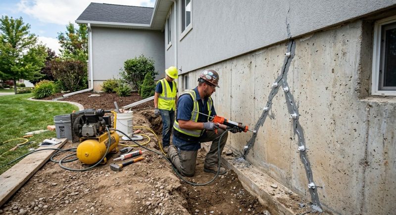 Foundation Crack Repair in Oakley, CA