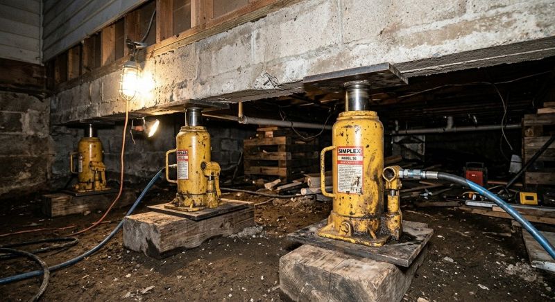 Foundation Jacking in Castro Valley, CA