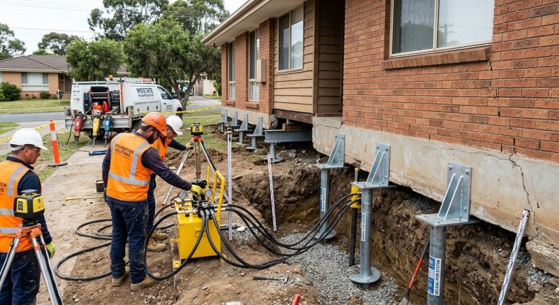 Foundation Jacking in Concord, CA