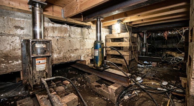Foundation Jacking in Orinda, CA
