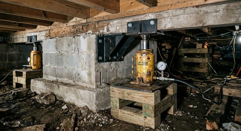 Foundation Jacking in Pittsburg, CA