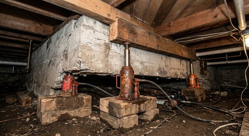 Foundation Jacking in Suisun City, CA