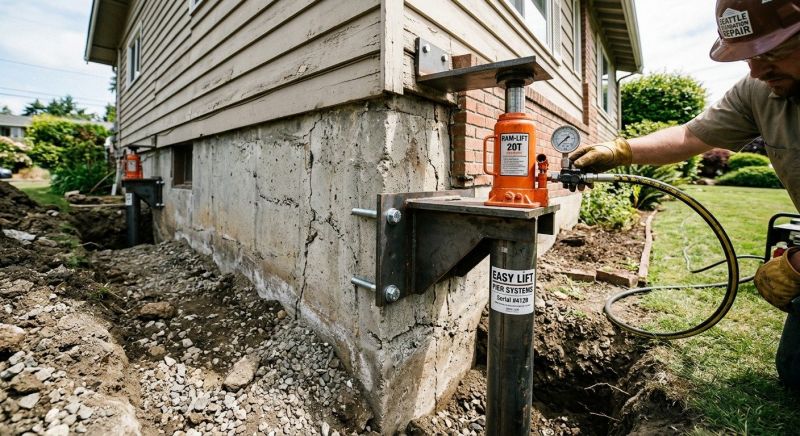 Foundation Lifting in Vallejo, CA