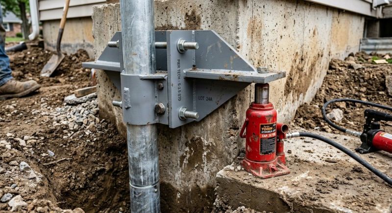 Foundation Pier Leveling in Contra Costa County, CA