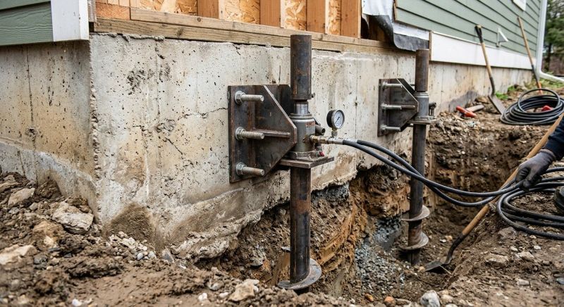 Foundation Pier Leveling in Contra Costa County, CA