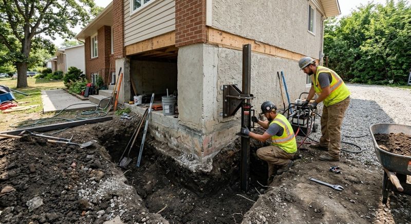 Foundation Pier Repair in Contra Costa County, CA