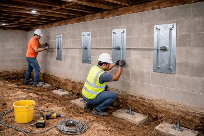 Foundation Stabilizing in Concord, CA