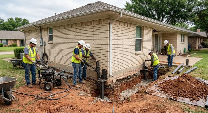 Foundation Stabilizing in Suisun City, CA