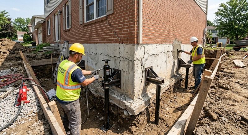 Foundation Structural Repair in Martinez, CA