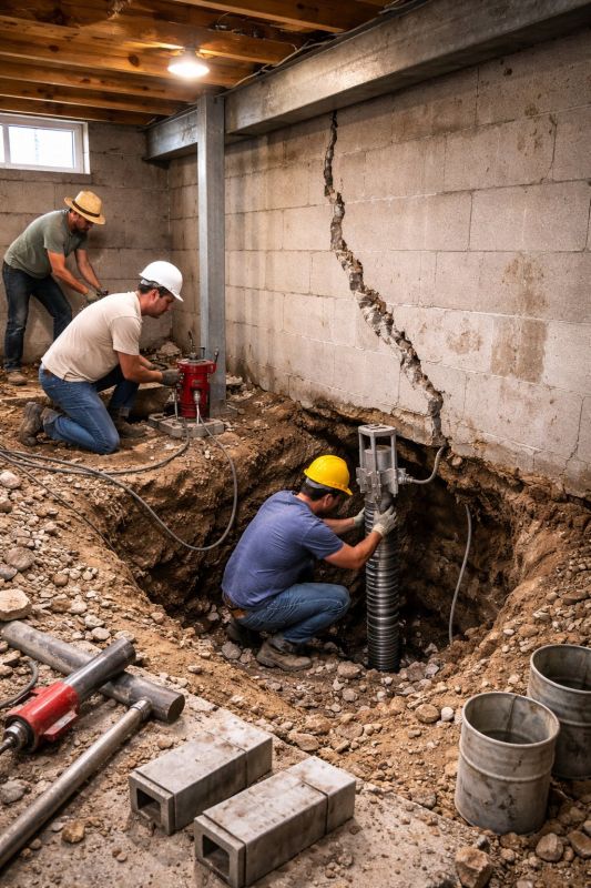 Foundation Structural Repair in Suisun City, CA