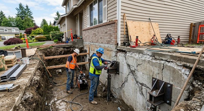 Foundation Structural Repair in Suisun City, CA