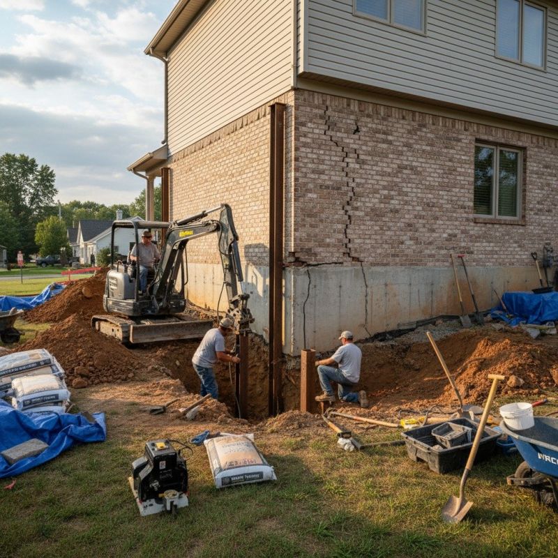 Foundation Structural Repair in Vallejo, CA