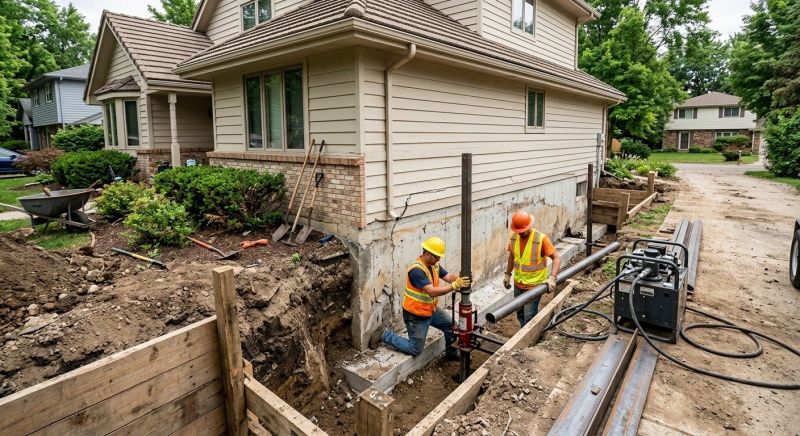 House Foundation Repair in Alameda County, CA