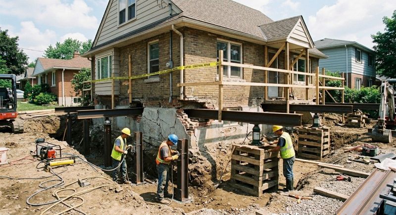 House Foundation Repair in Moraga, CA