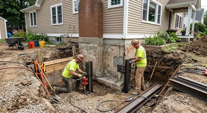 House Foundation Repair in Pleasanton, CA