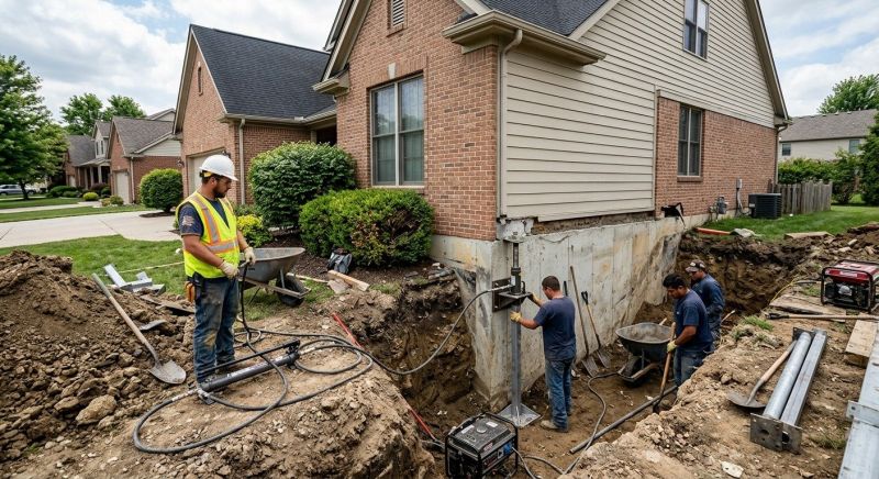 House Foundation Repair in Suisun City, CA