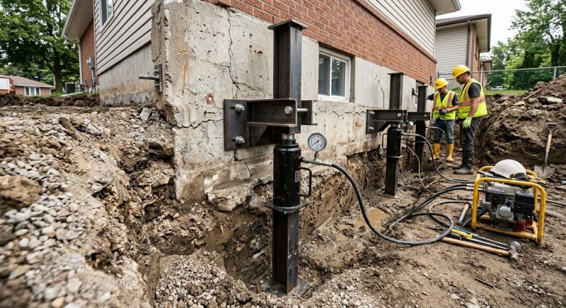 Sinking Foundation Lifting in Contra Costa County, CA