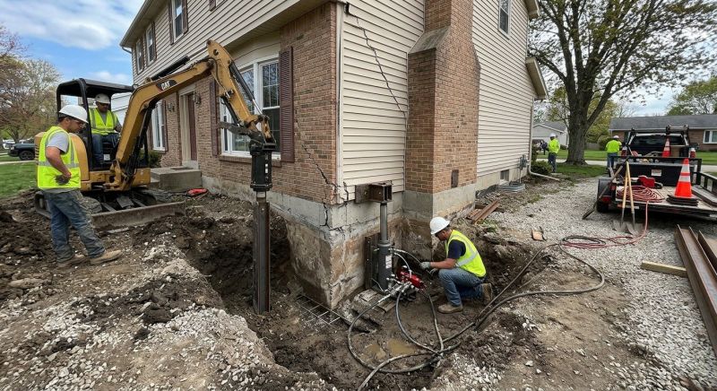 Sinking Foundation Repair in Contra Costa County, CA