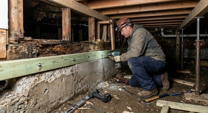 Sinking Foundation Repair in Moraga, CA