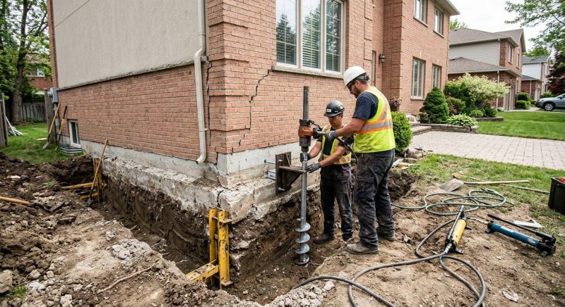 Sinking Foundation Repair in Rio Vista, CA