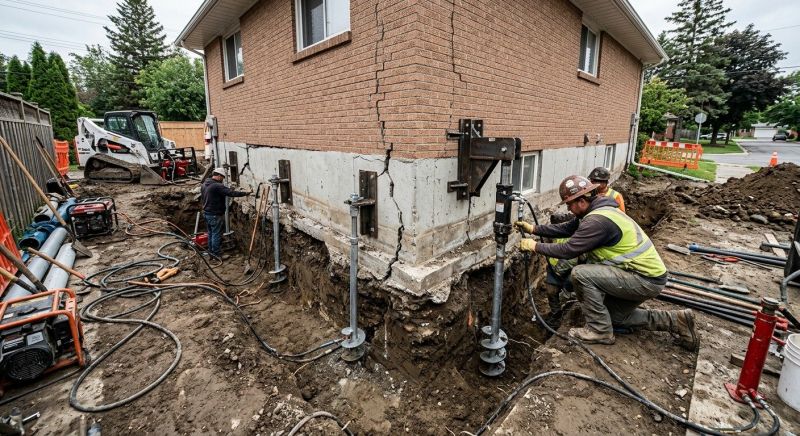 Sinking Foundation Repair in Travis Afb, CA